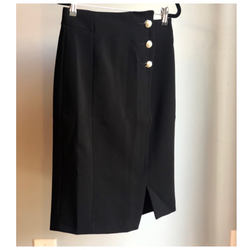 Lily 2019 Summer Asymmetric Midi Pencil Skirt